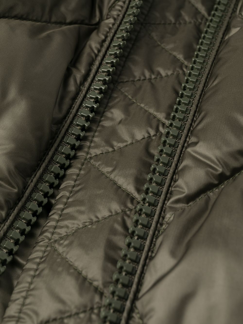 quilted puffer coat - 7