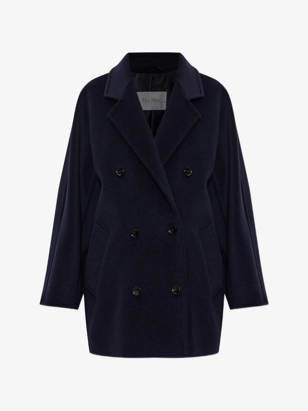 double-breasted coat - 1