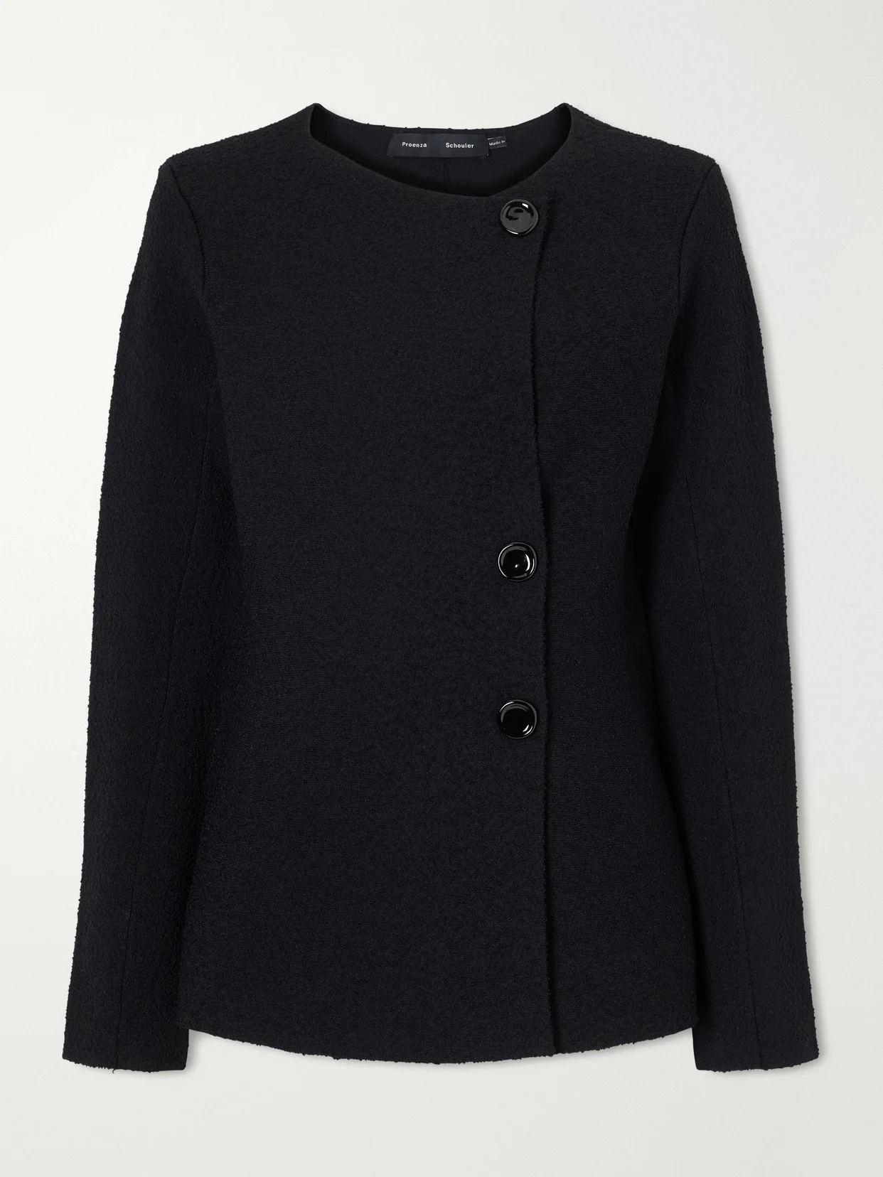 Sukki Draped Bouclé Jacket - 1