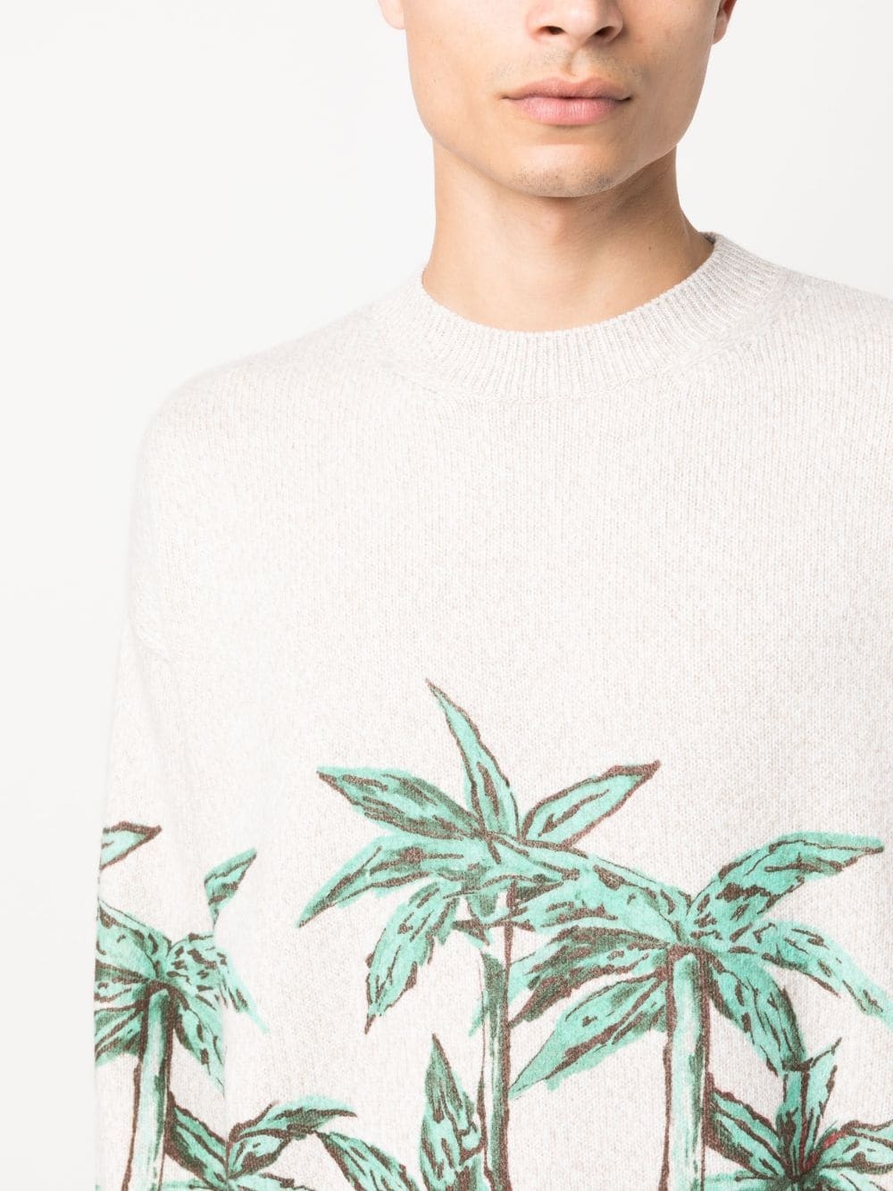 Palms Row-print sweatshirt - 5