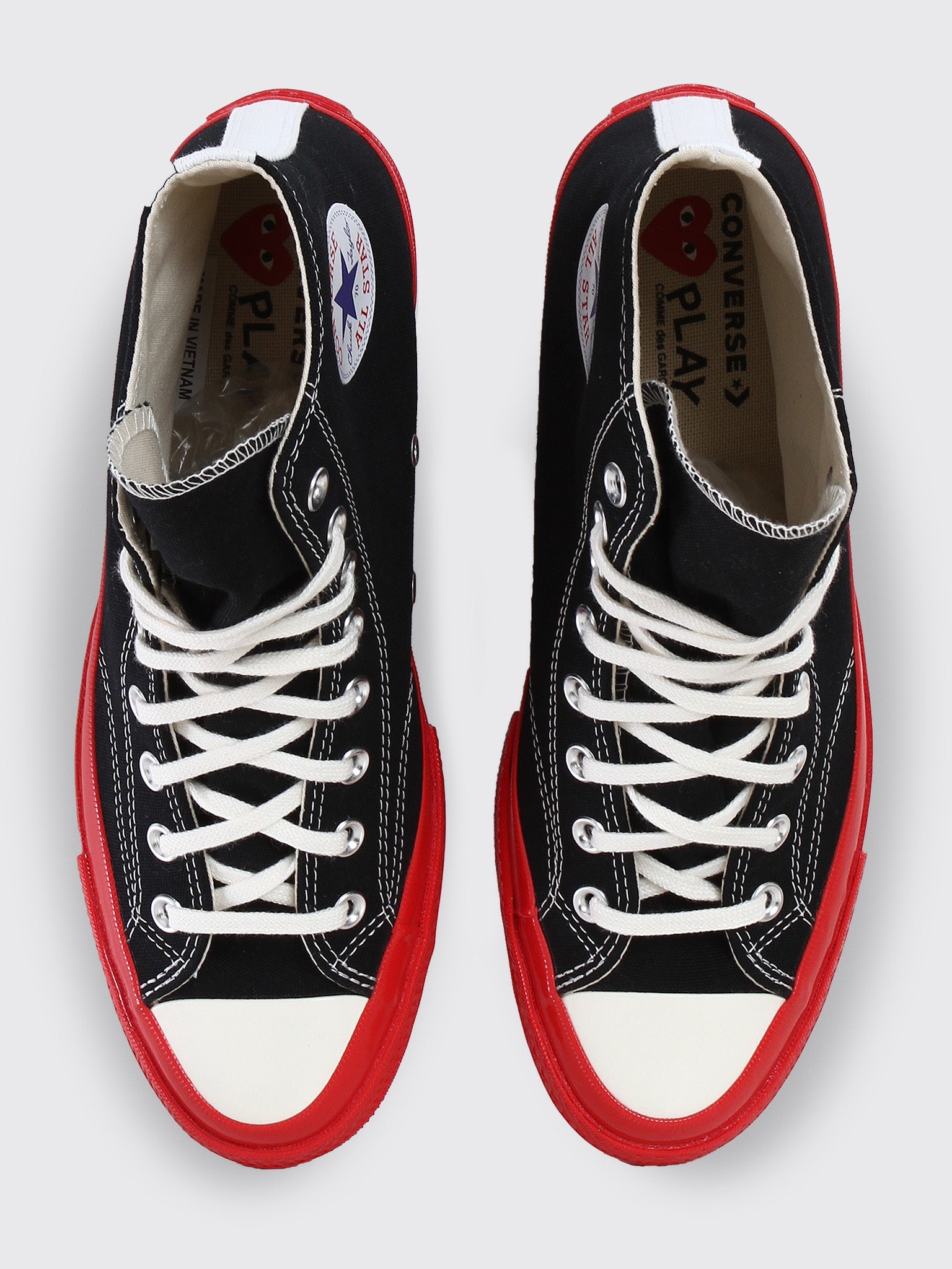 Play Comme Des Garcons Converse Red Sole - 8