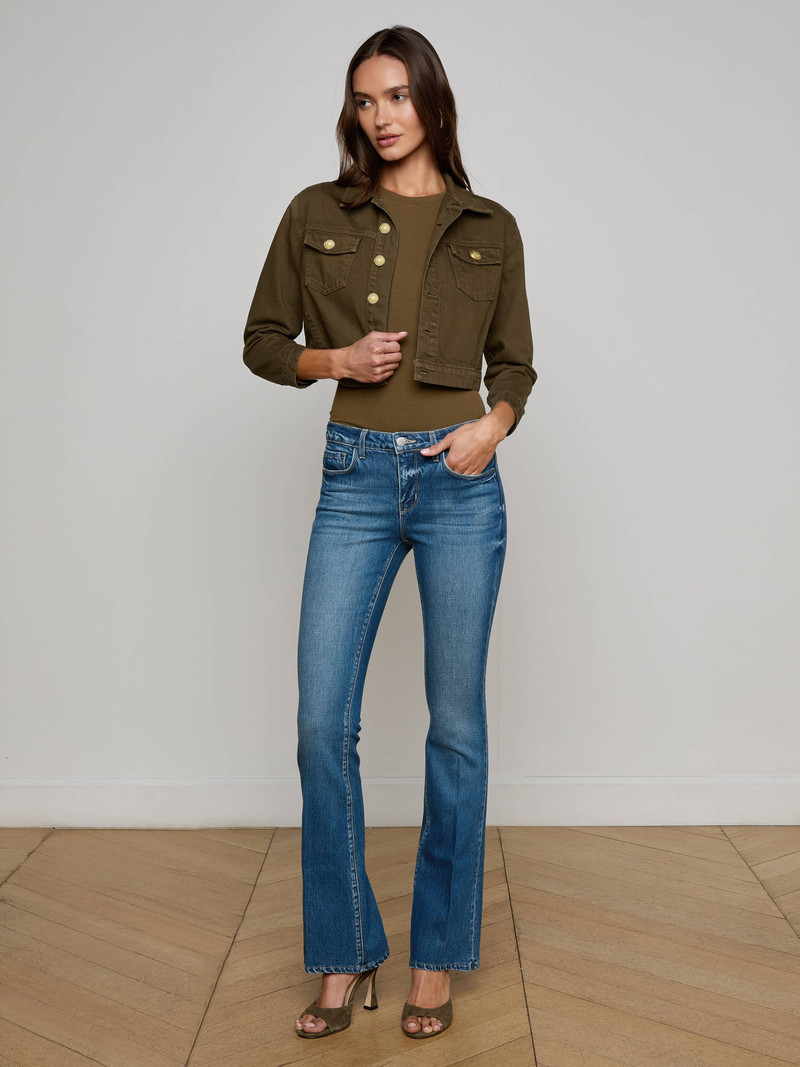 Koda Cropped Denim Jacket 1