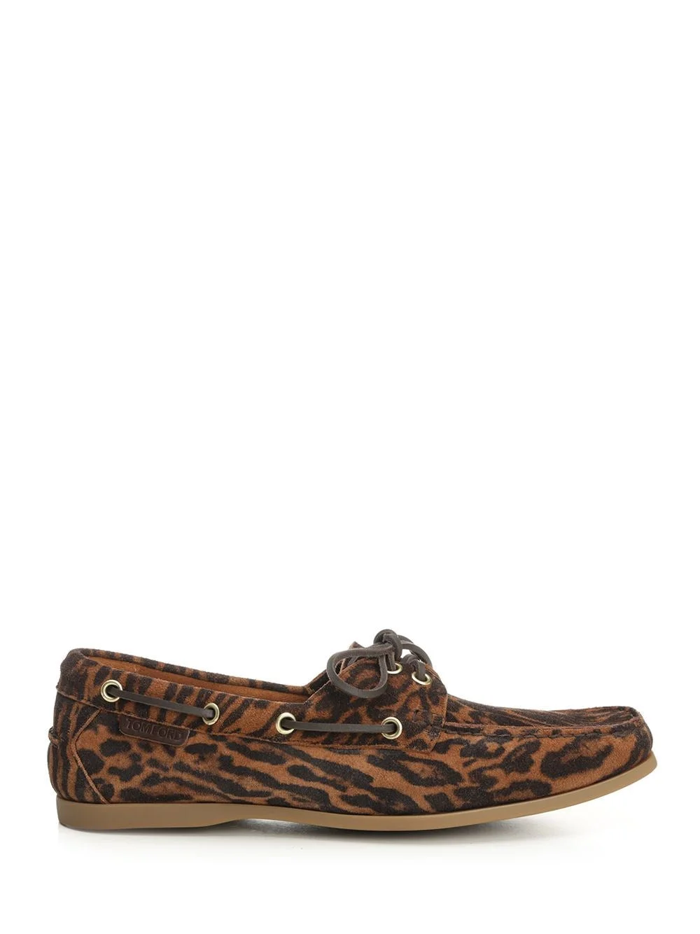 Tom Ford Men Suede Boat Shoes - 1