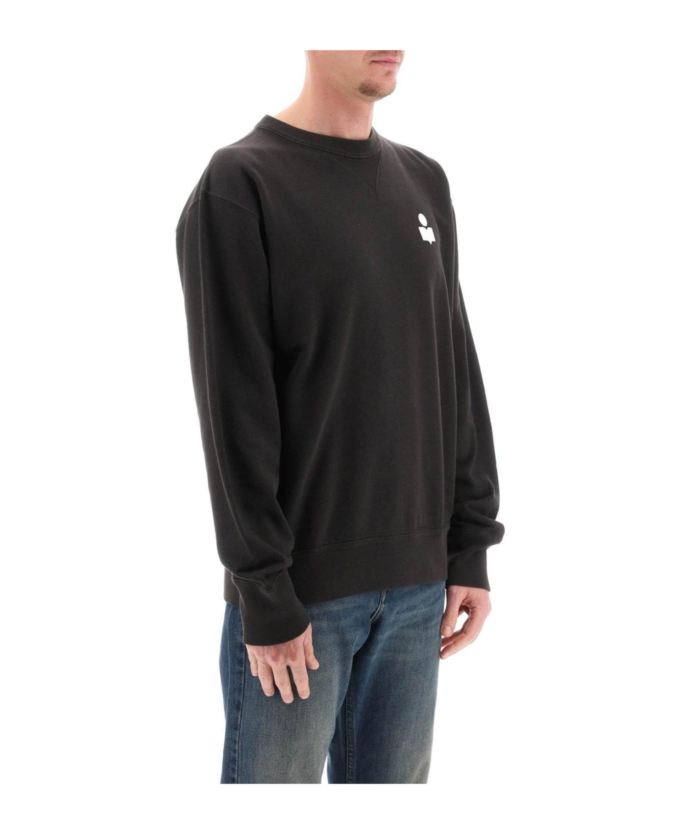 Long-sleeved Crewneck Sweatshirt - 4