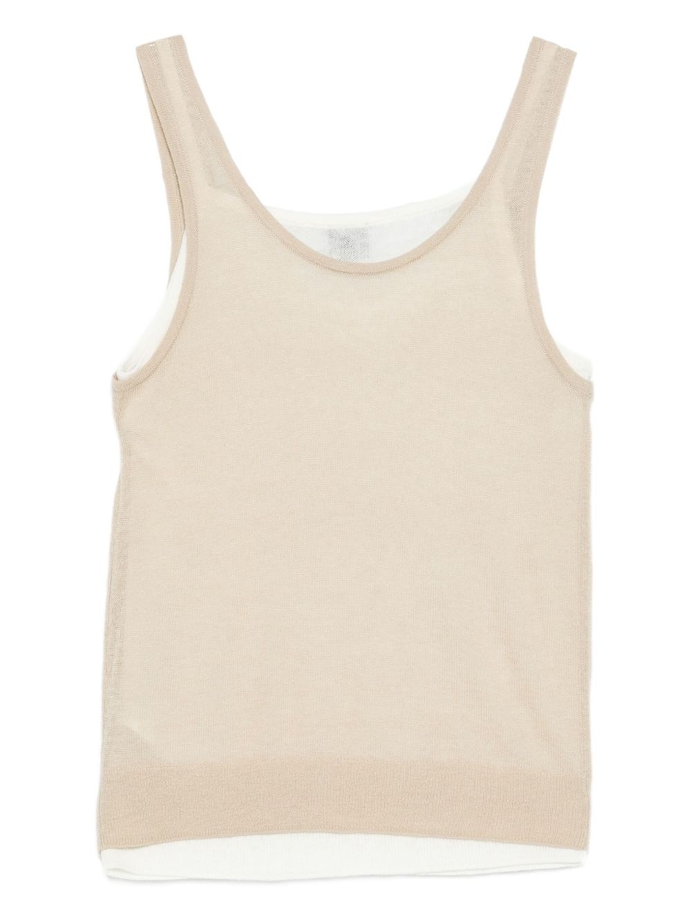 layered tank top - 2