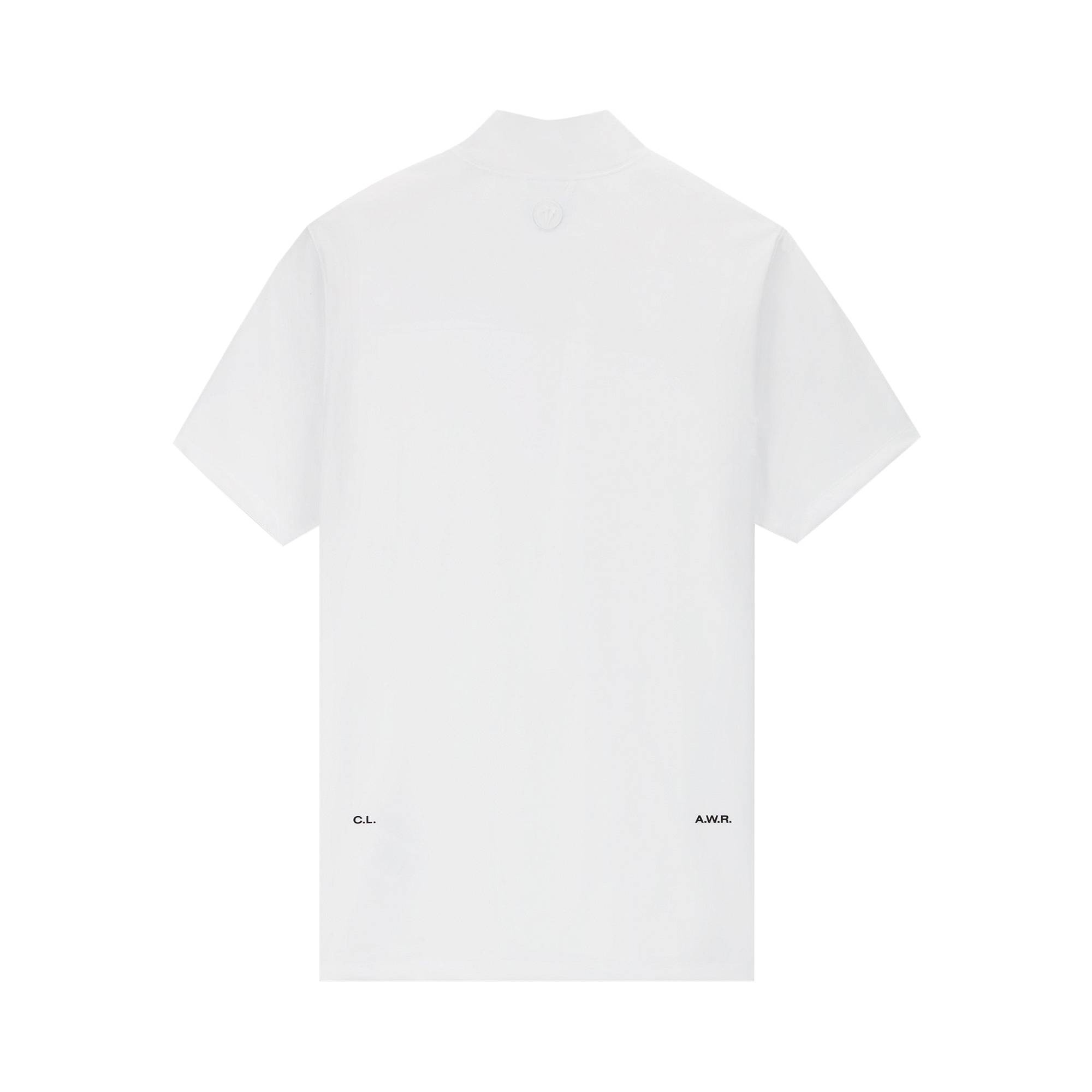 Nike NRG Nocta Mock Neck Short-Sleeve Top 'White' - 2