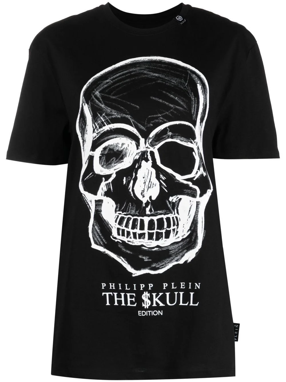skull-print cotton T-shirt - 1