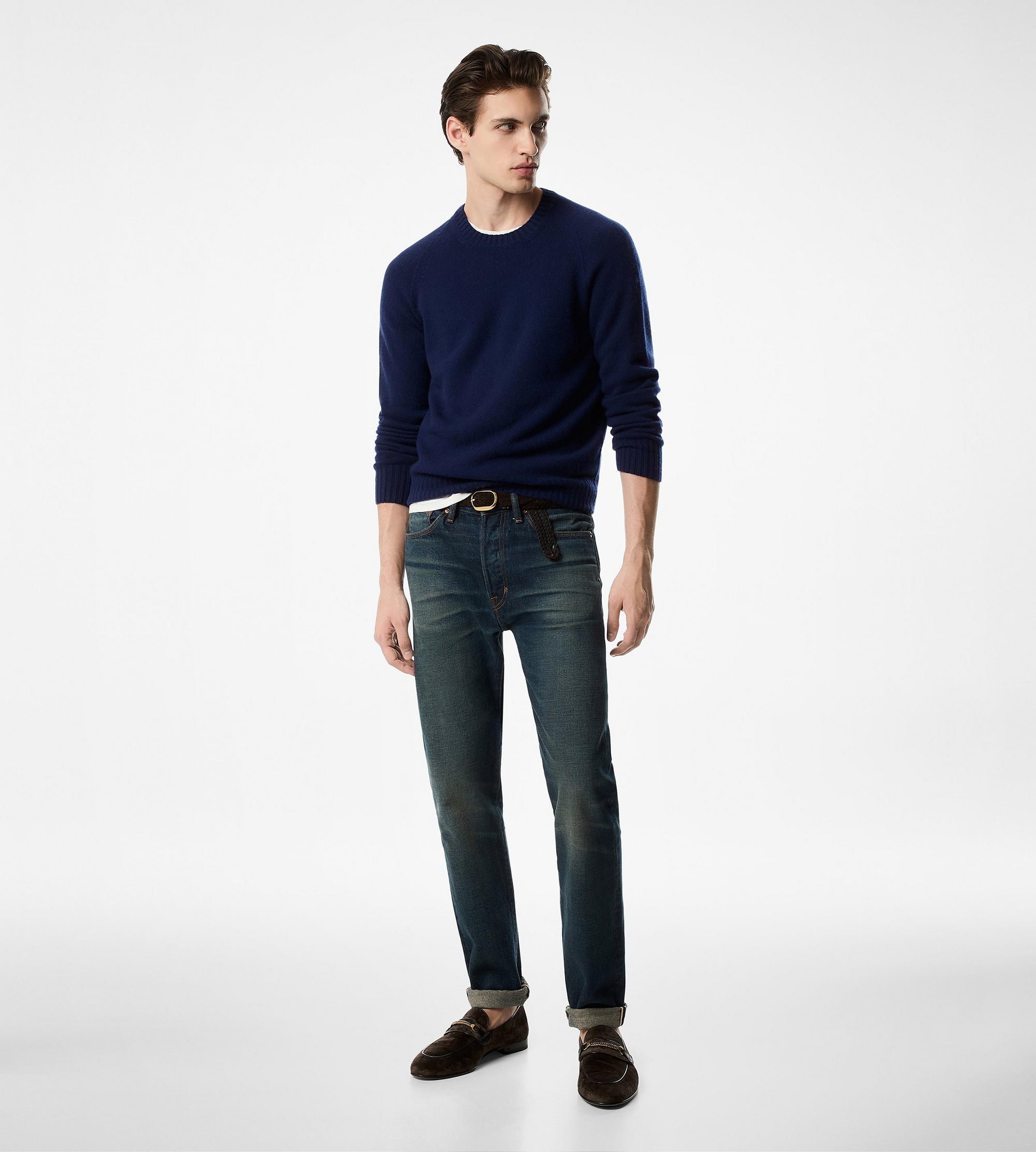 SEAMLESS CASHMERE CREWNECK - 3