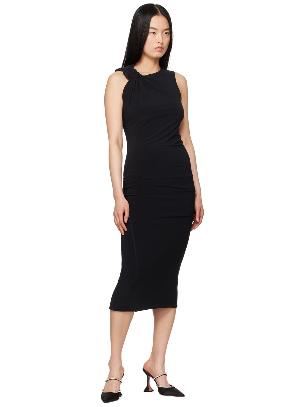 Sportmax NUBLE Slim-fit jersey dress | REVERSIBLE