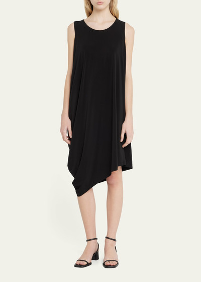 ISSEY MIYAKE Drape Jersey-36 Asymmetric Dress outlook