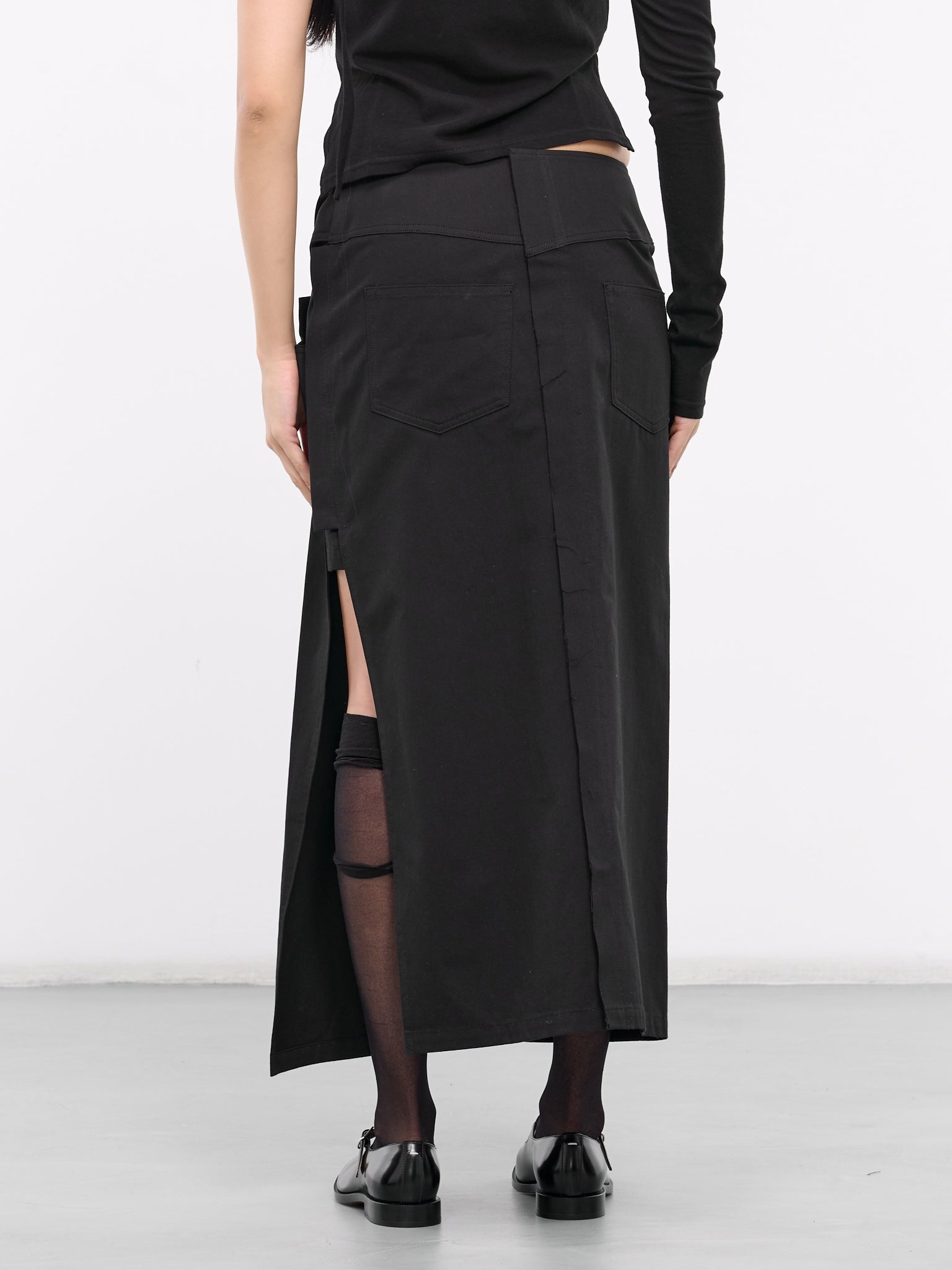 Lace-Up Maxi Skirt - 3
