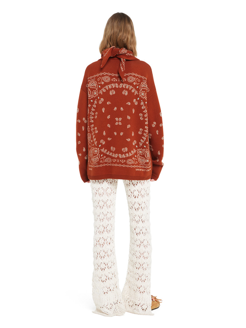 Bandana Jacquard Sweater 11
