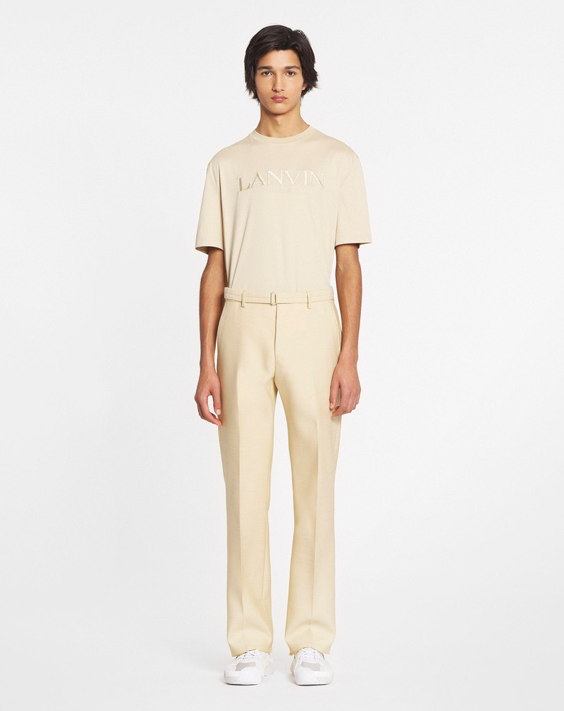 Lanvin CLASSIC LANVIN PARIS EMBROIDERED T-SHIRT outlook