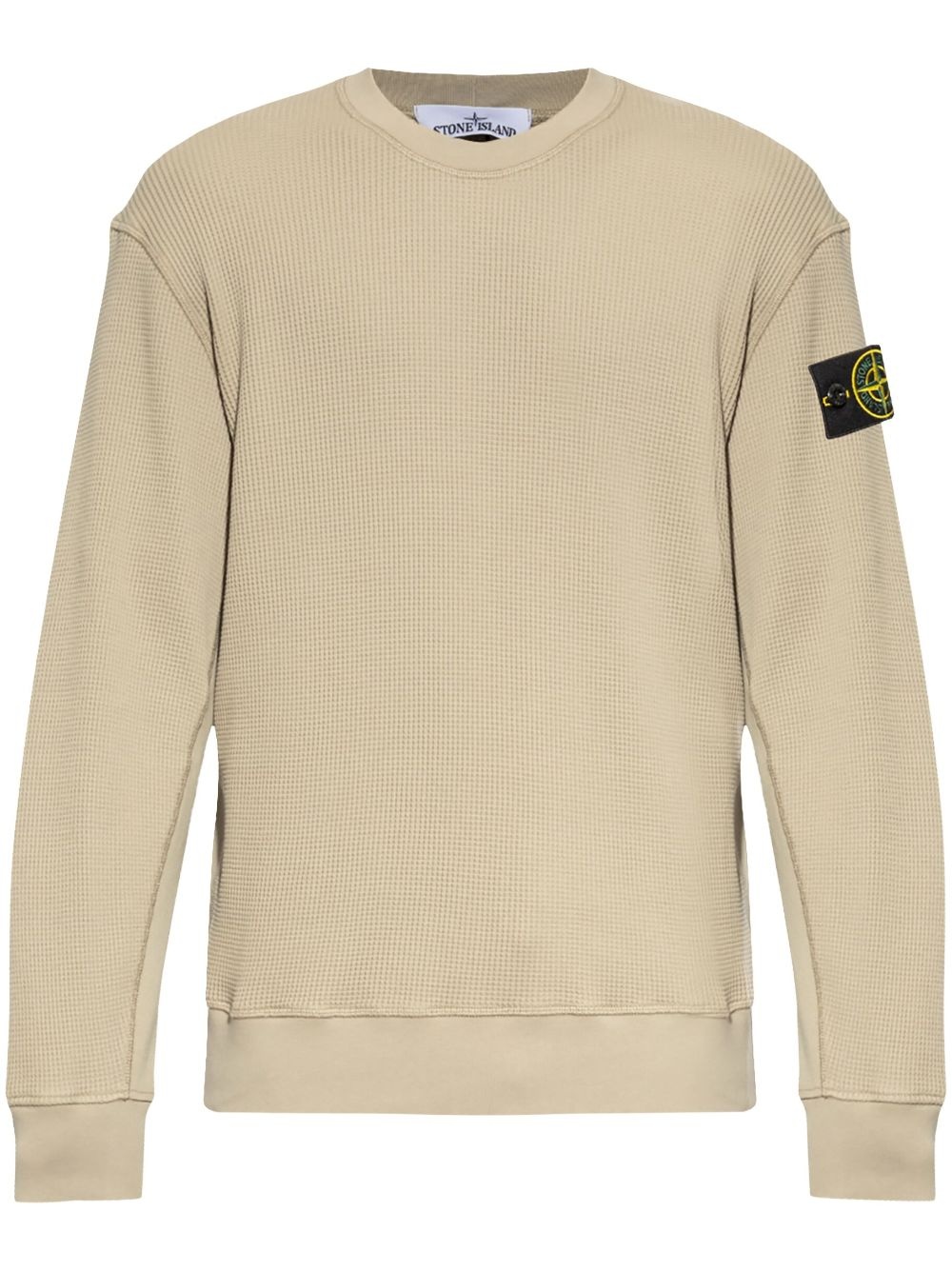 Compass-badge sweater - 1