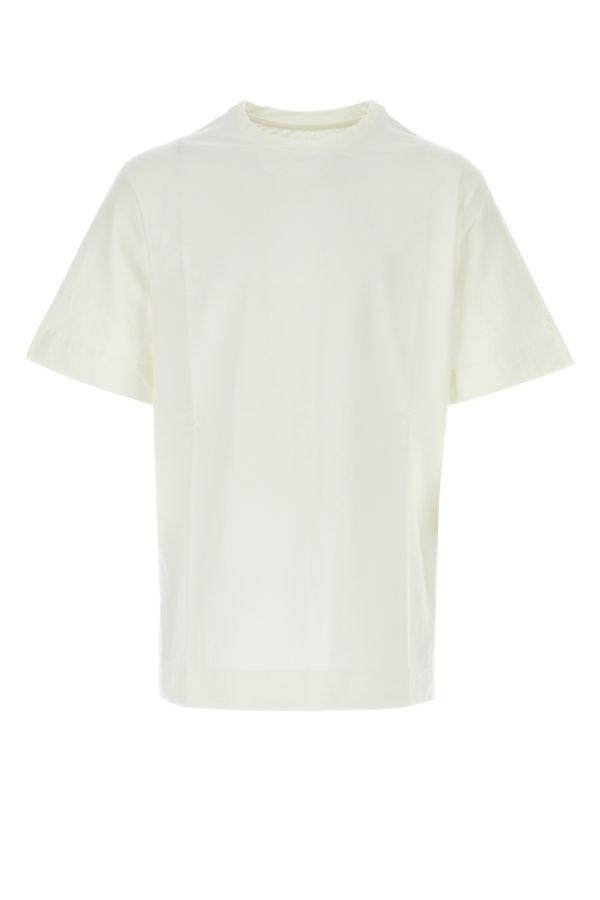 Jil Sander Man White Stretch Cotton Oversize T-Shirt - 1