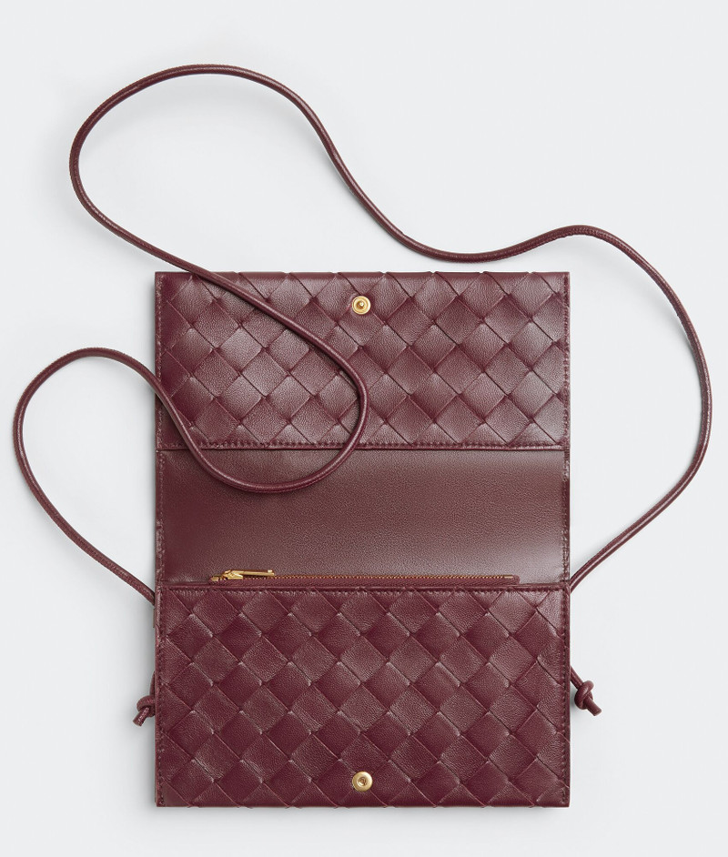 Bottega Veneta wallet on strap outlook