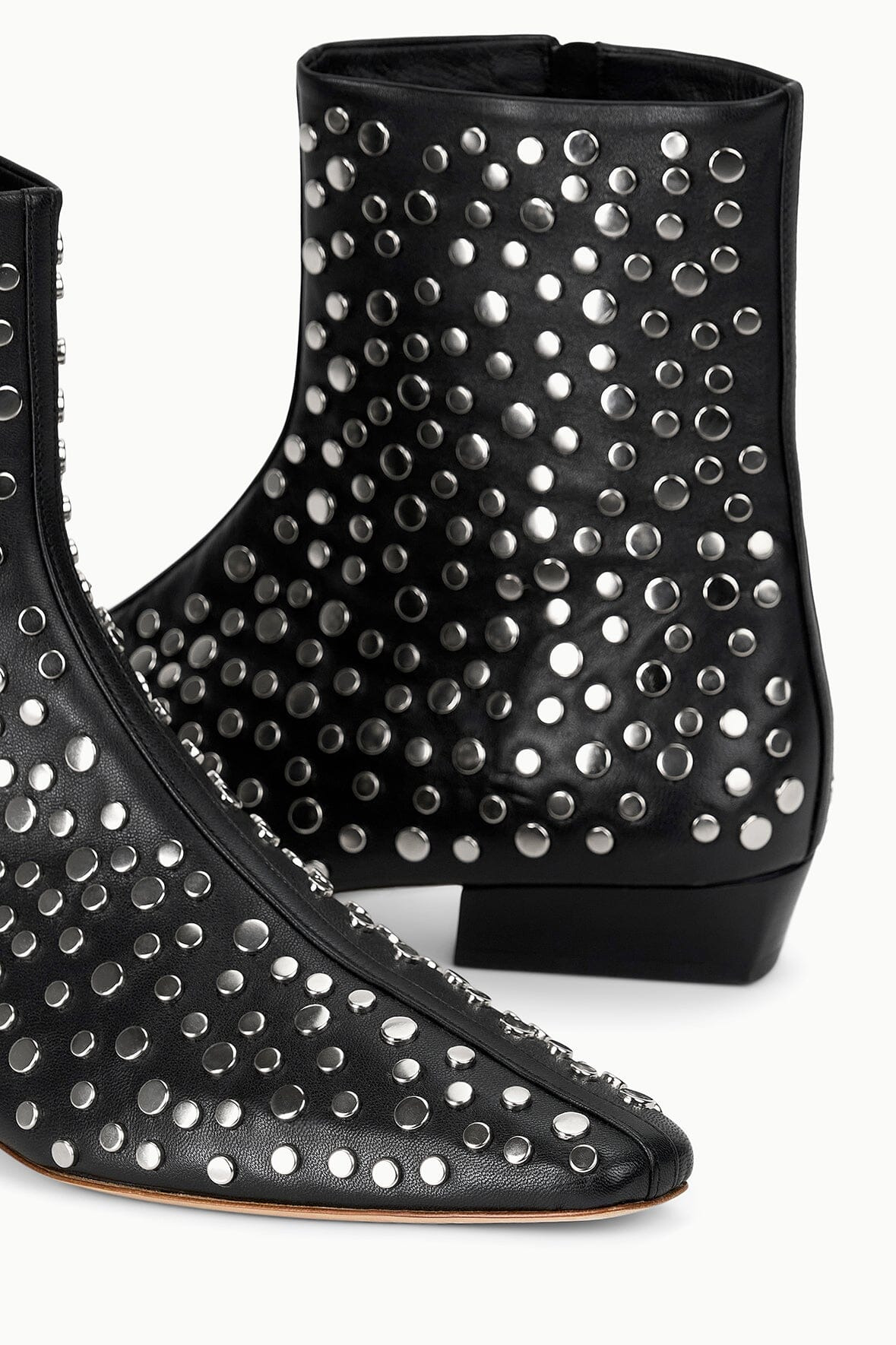 STAUD WALLY FLAT ANKLE BOOT RIVETS - 7