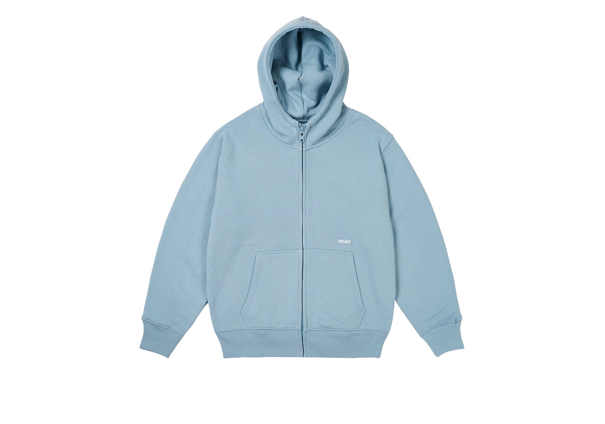 5G ZIP HOOD HAZY BLUE - 1