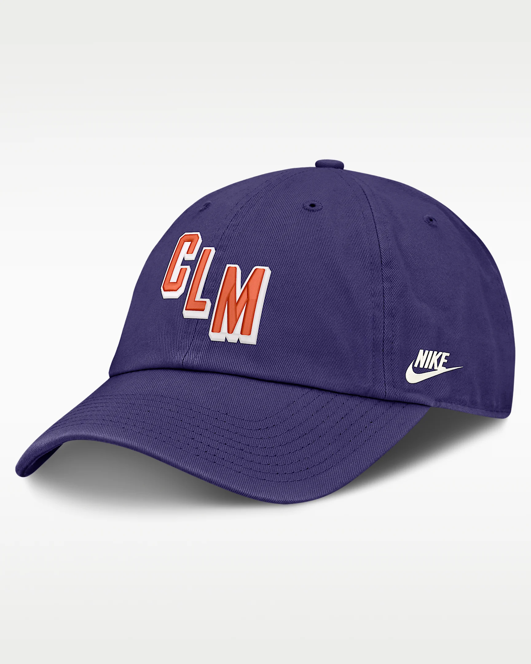 Clemson Natural Club Men's Nike College Adjustable Hat - 1