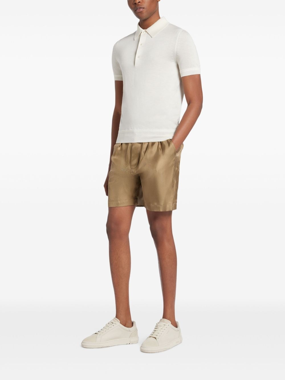 silk shorts - 2