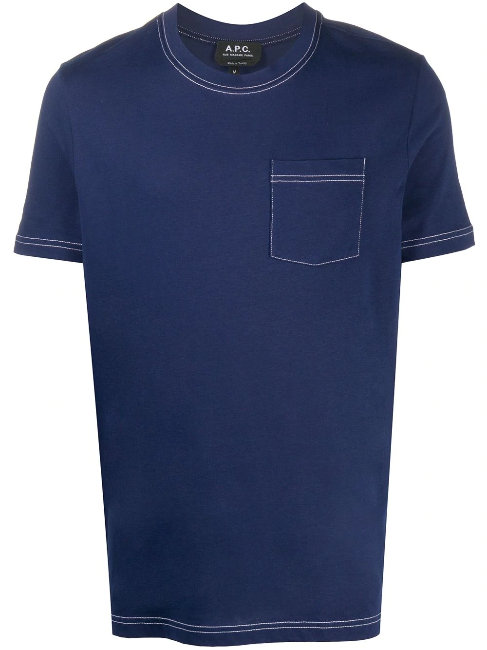 one pocket short-sleeved T-Shirt - 1