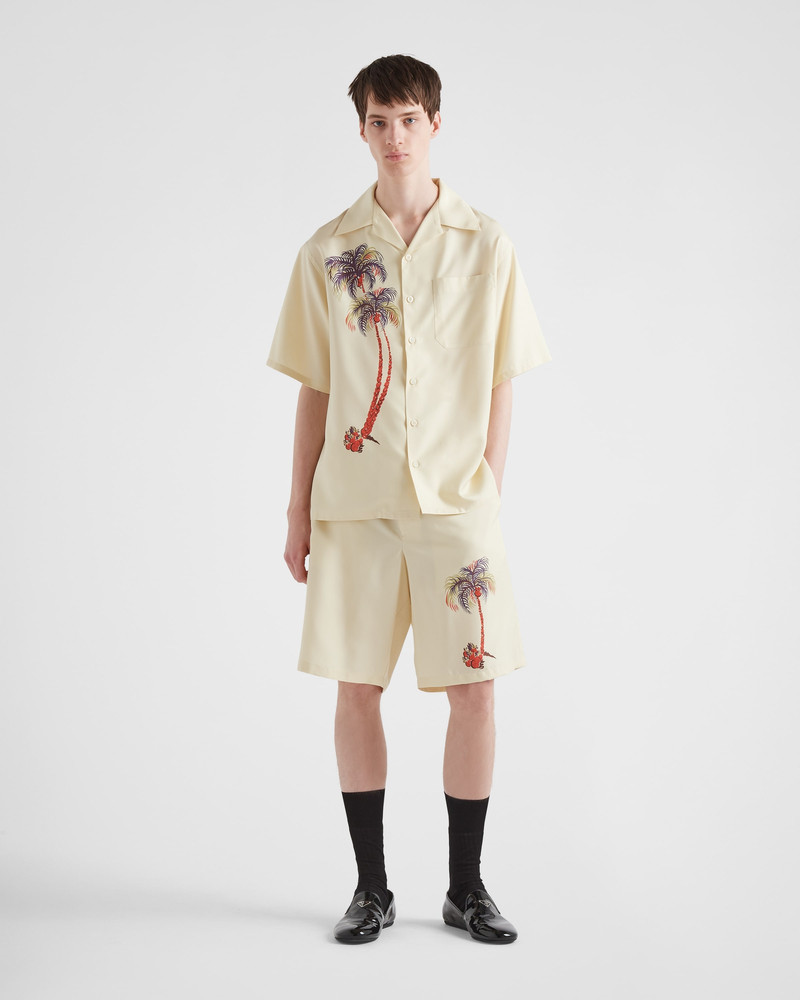 Prada Silk Bermudas outlook