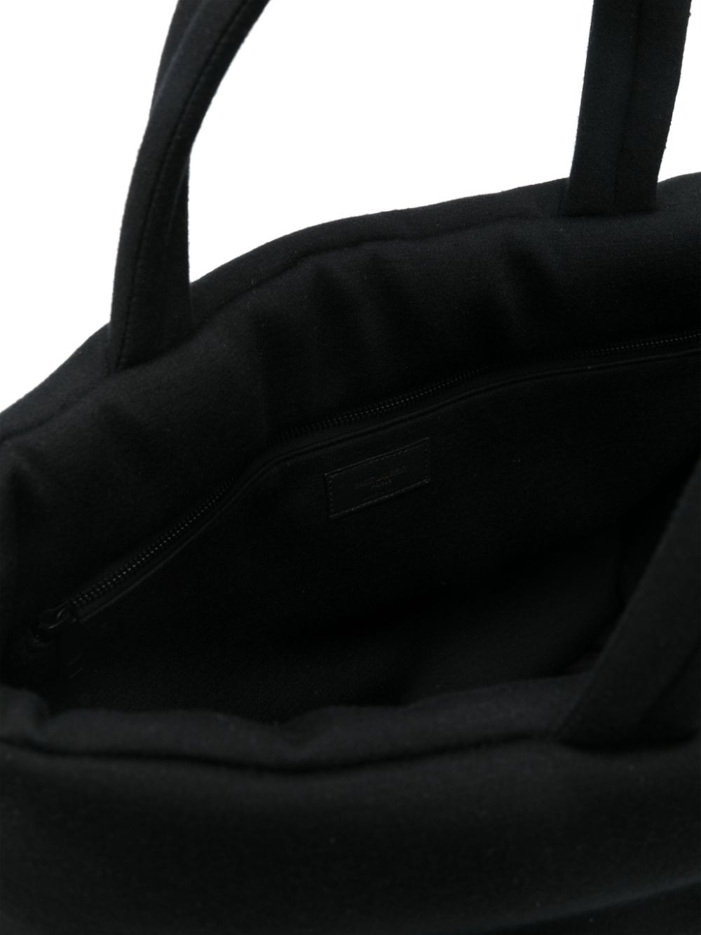 Saint Laurent Men Logo Cotton Tote Bag - 3