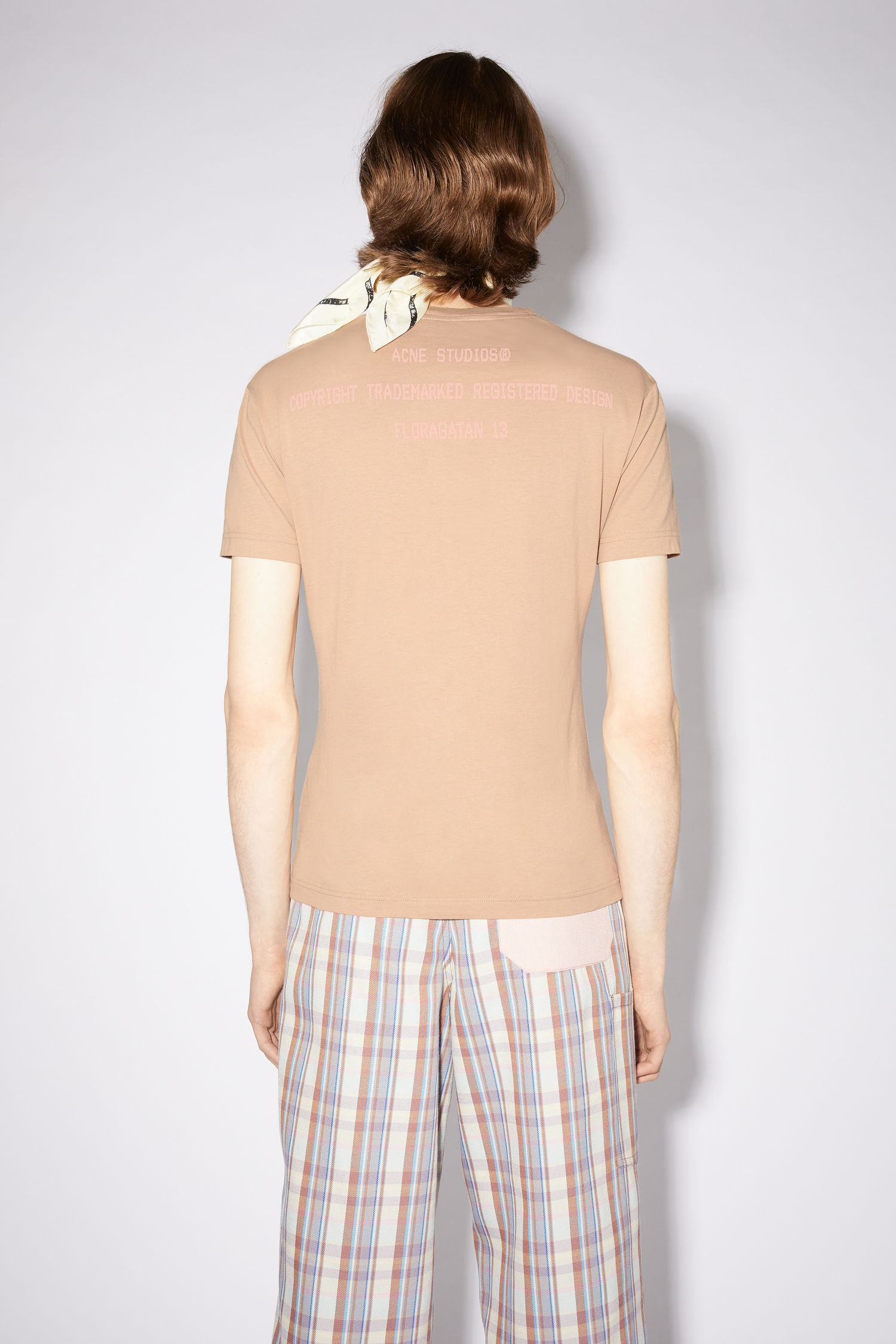 Tight fit t-shirt - Wheat beige - 3