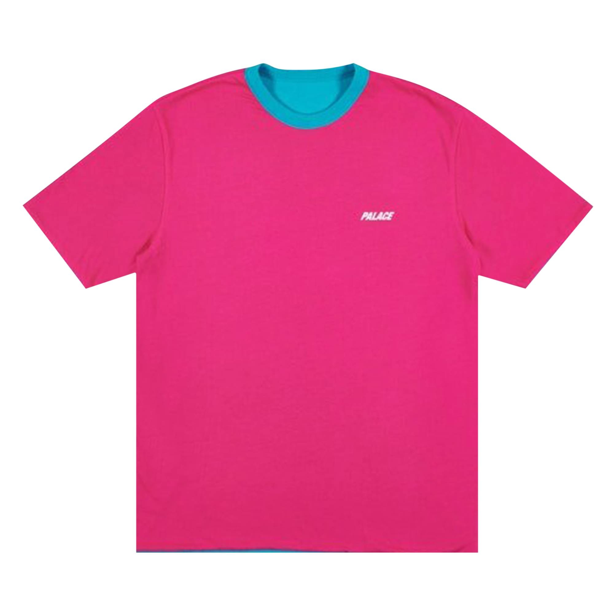 Palace Reverso T-Shirt 'Teal/Magenta' - 3
