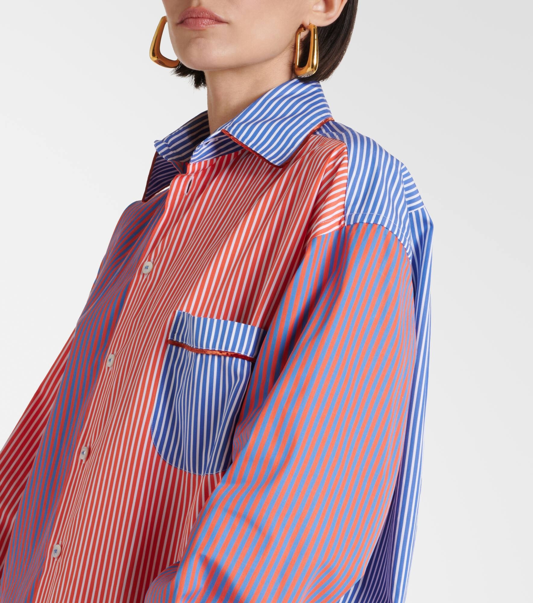 Striped cotton shirt - 5