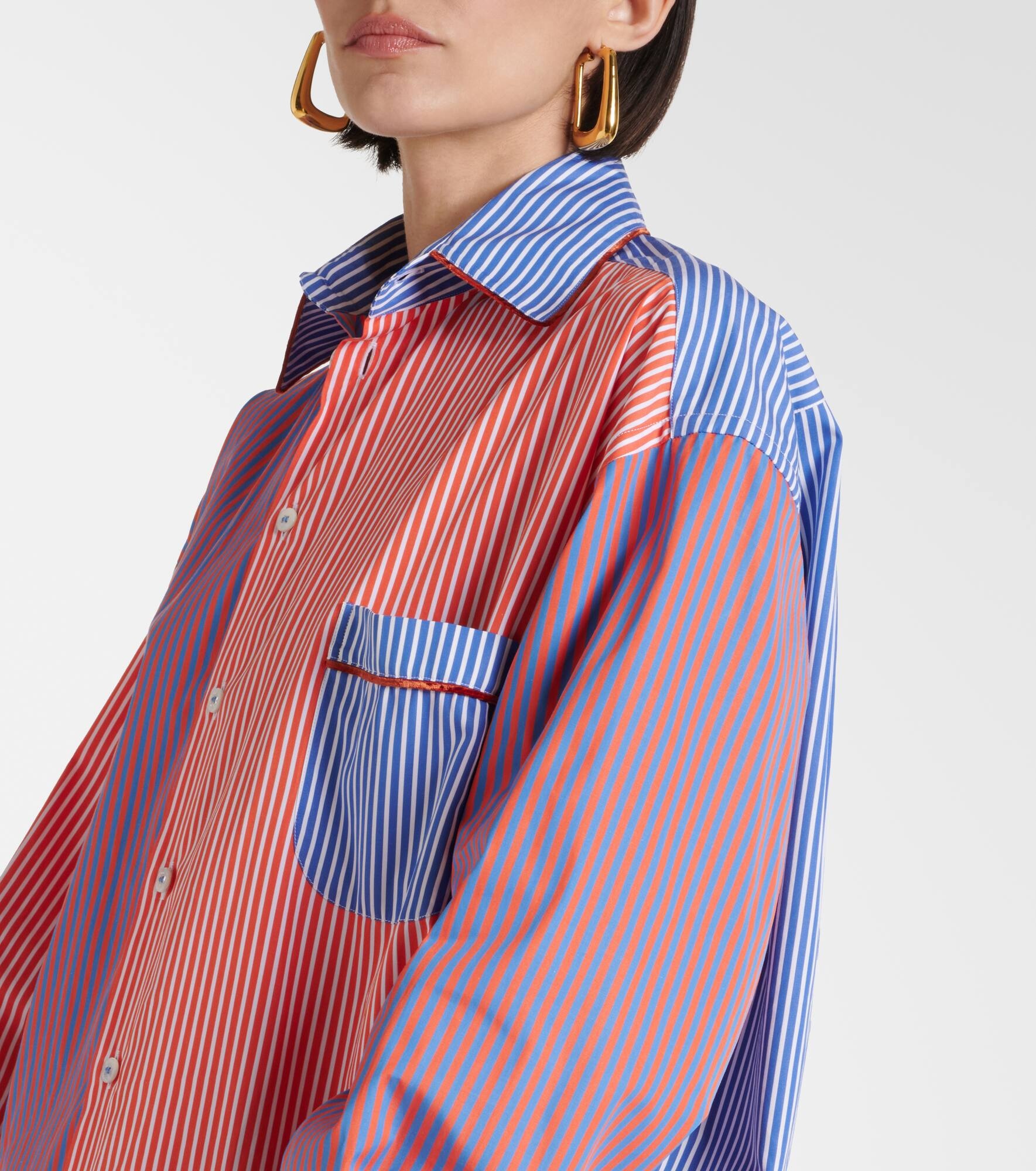 Striped cotton shirt - 5