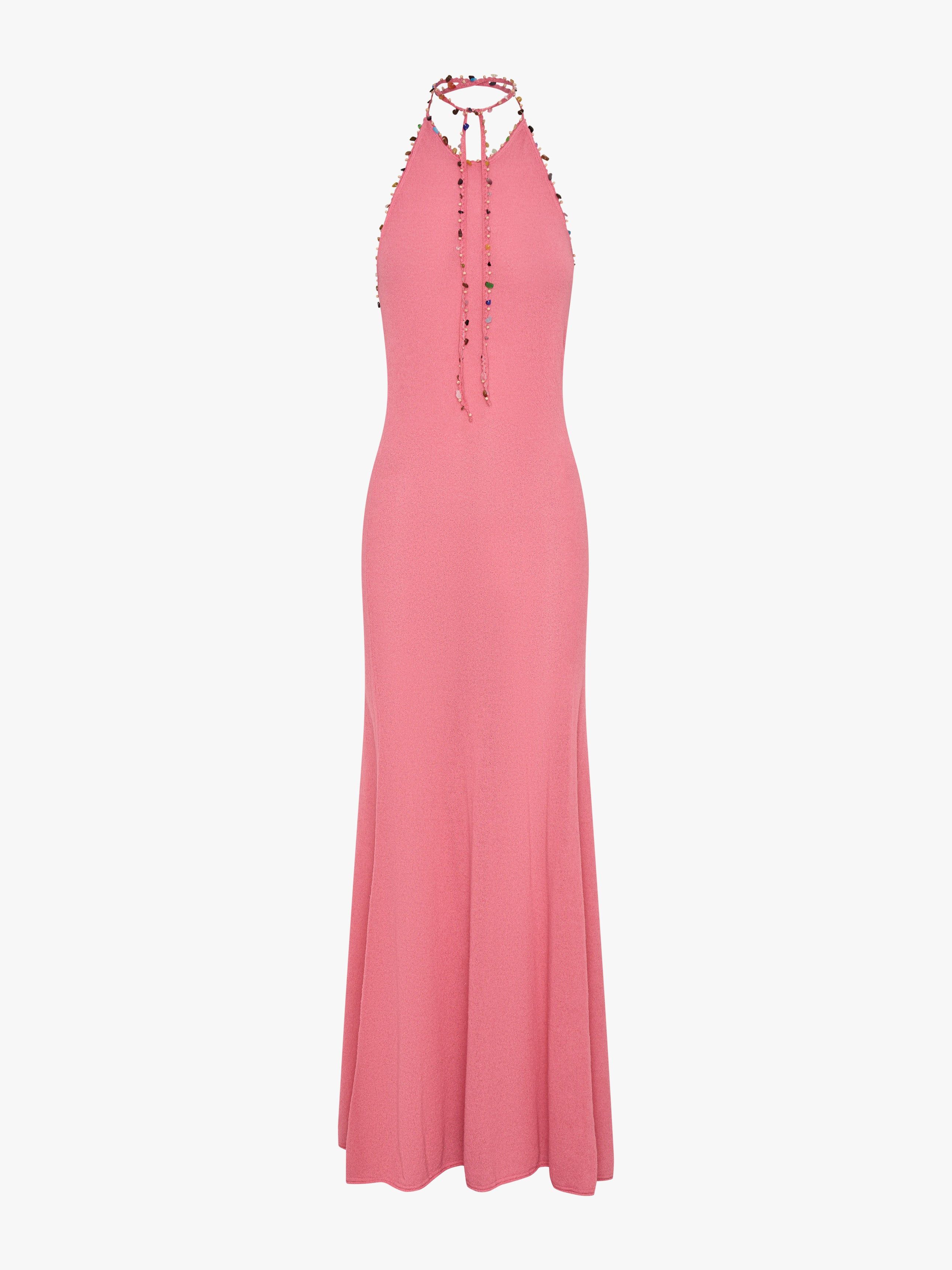 Beach Quartz Halter Dress - 8