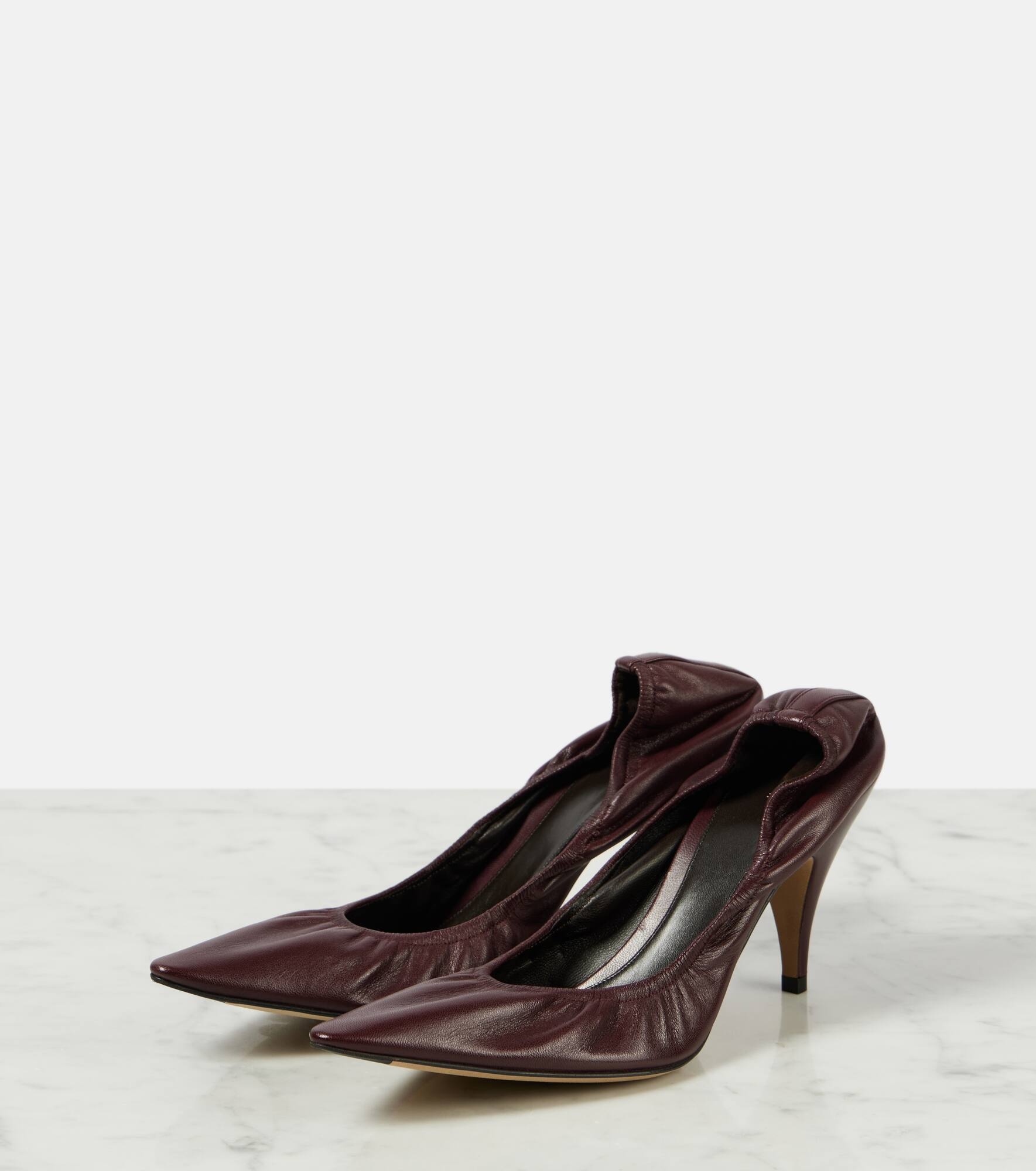 Liisa 80 leather pumps - 4