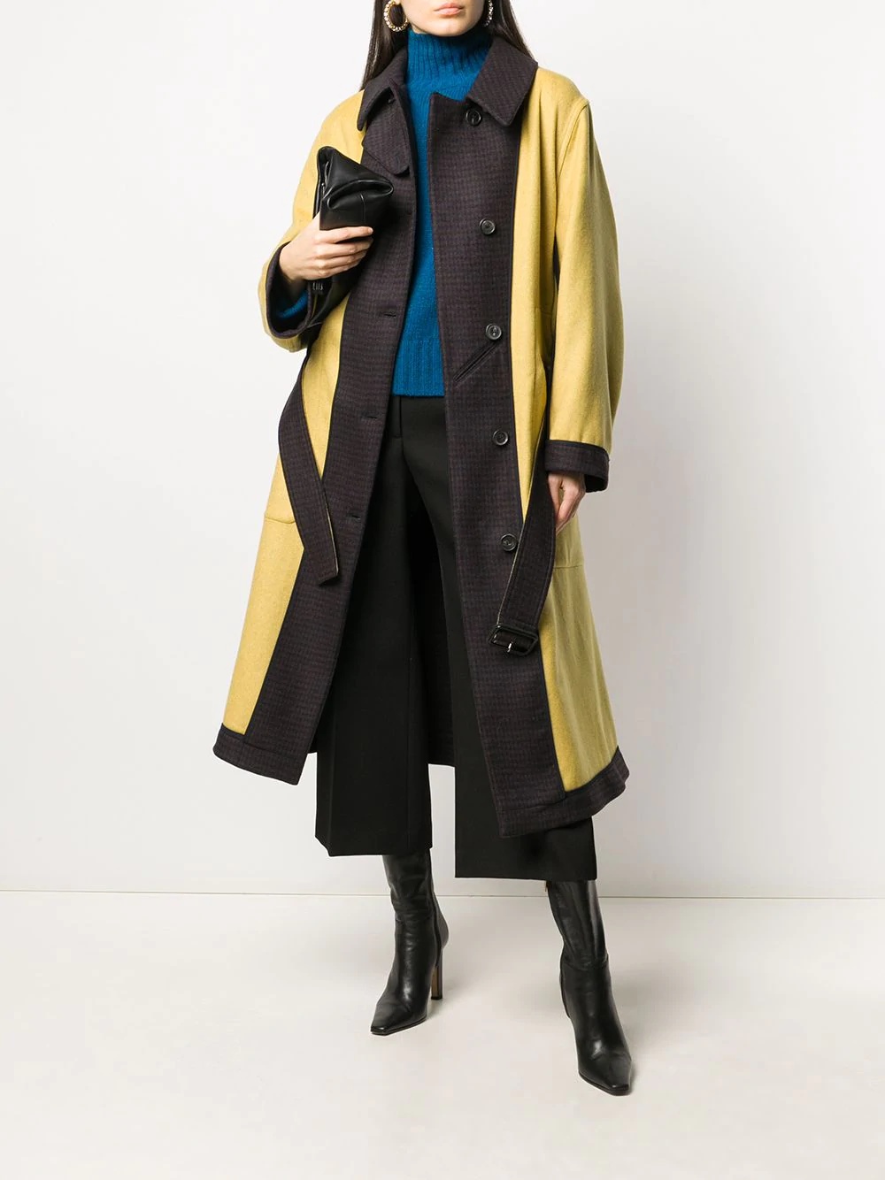 belted reversible coat - 2