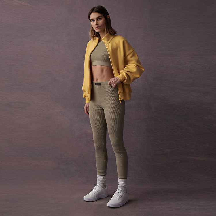Fear of God Essentials SS23 Filled Nylon Jacket 'Light Tuscan' FOG-SS23-071 - 3