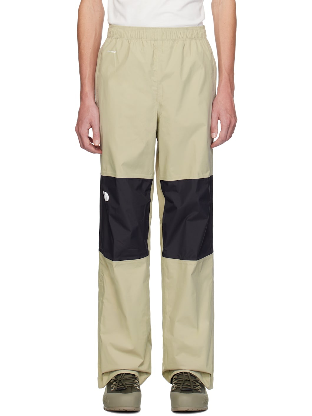 Khaki Antora Rain Trousers - 1