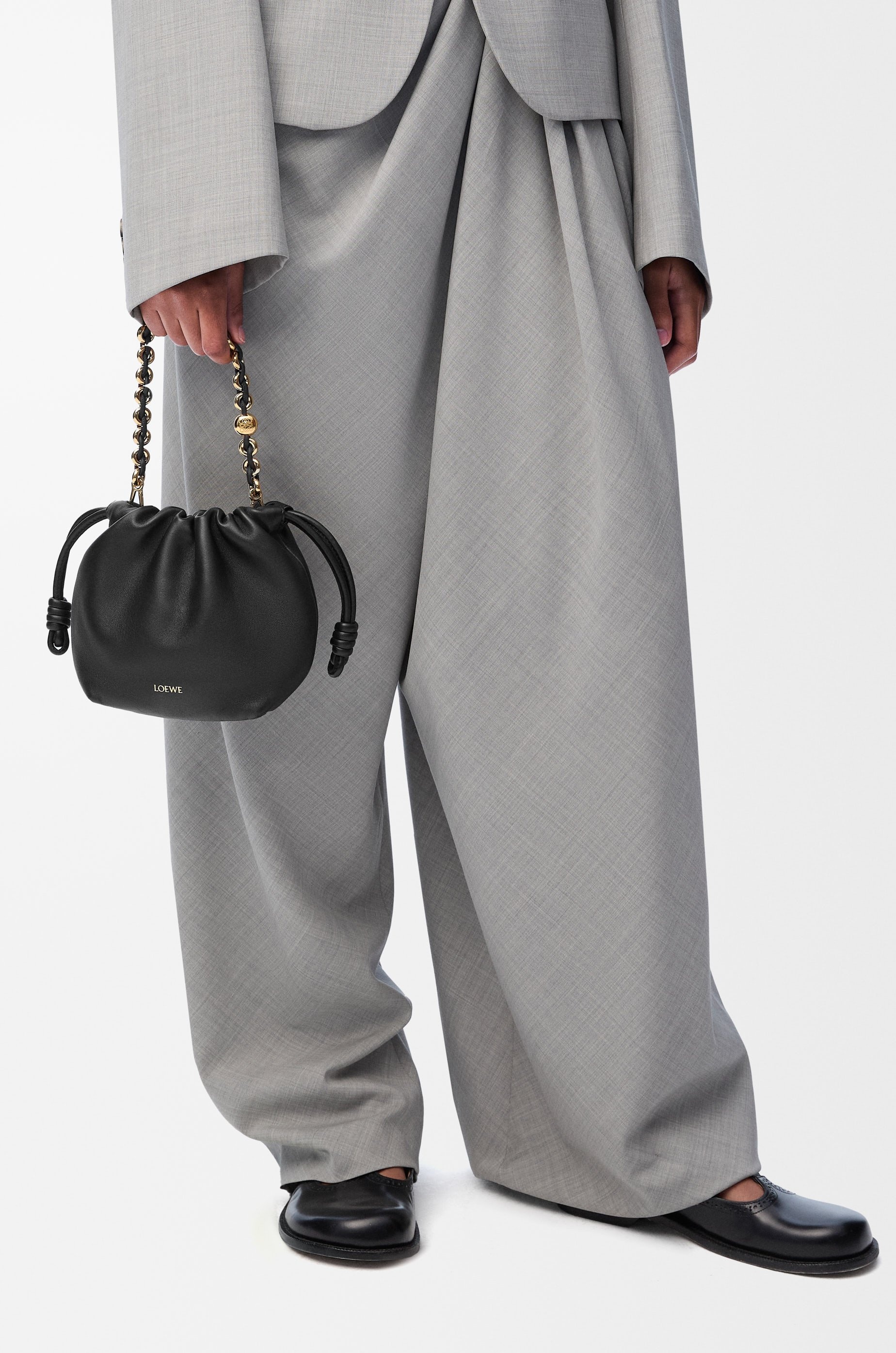 Mini Flamenco Purse bag in mellow nappa lambskin - 2