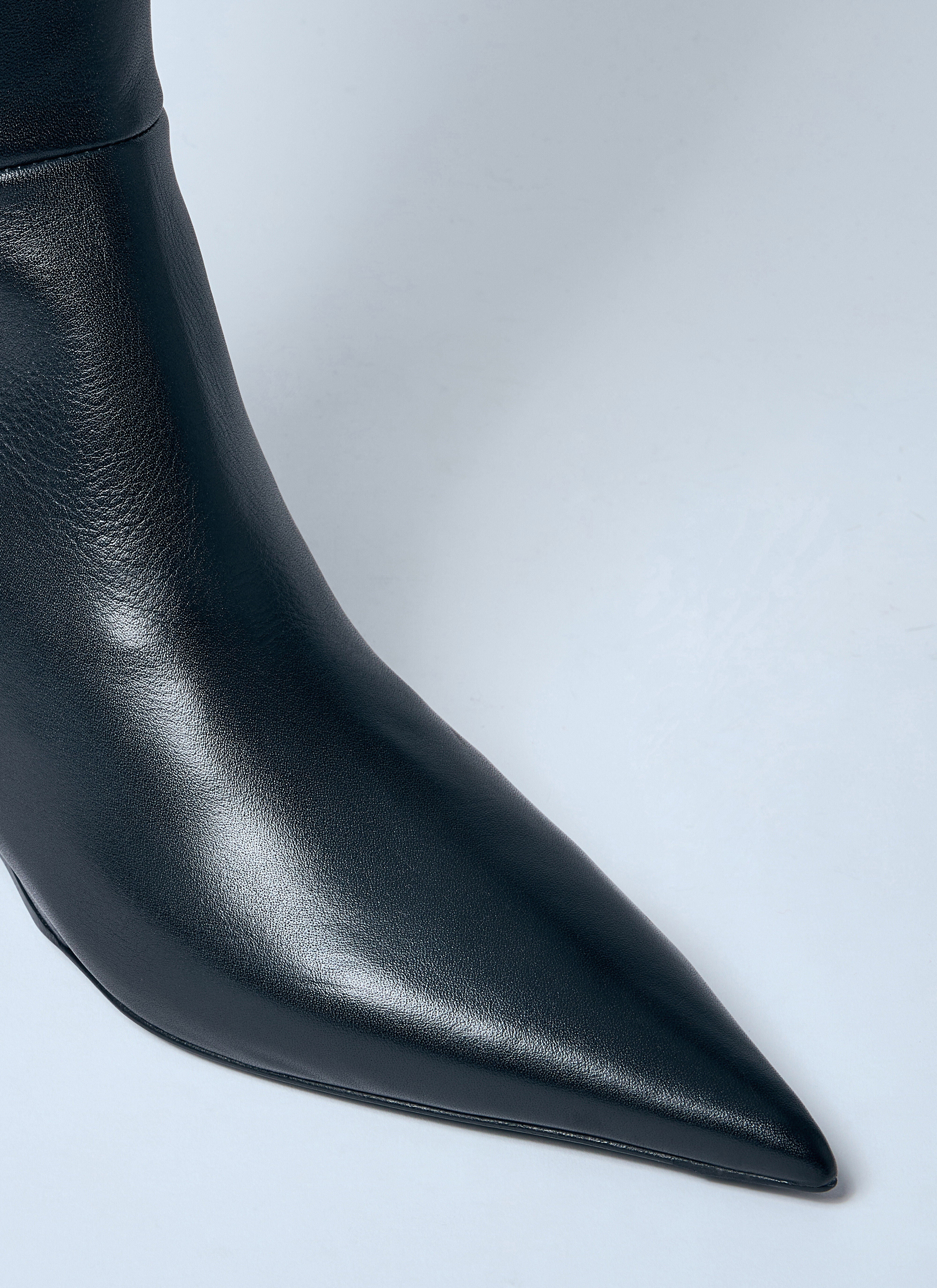 Toteme Women Sharp Knee-High Leather Boots - 3