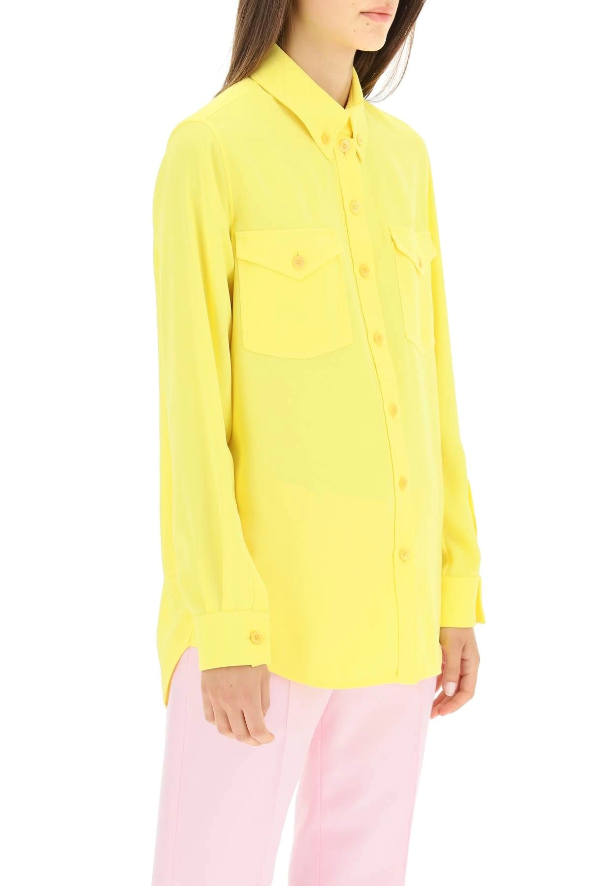 CREPE ENVERS SHIRT - 3