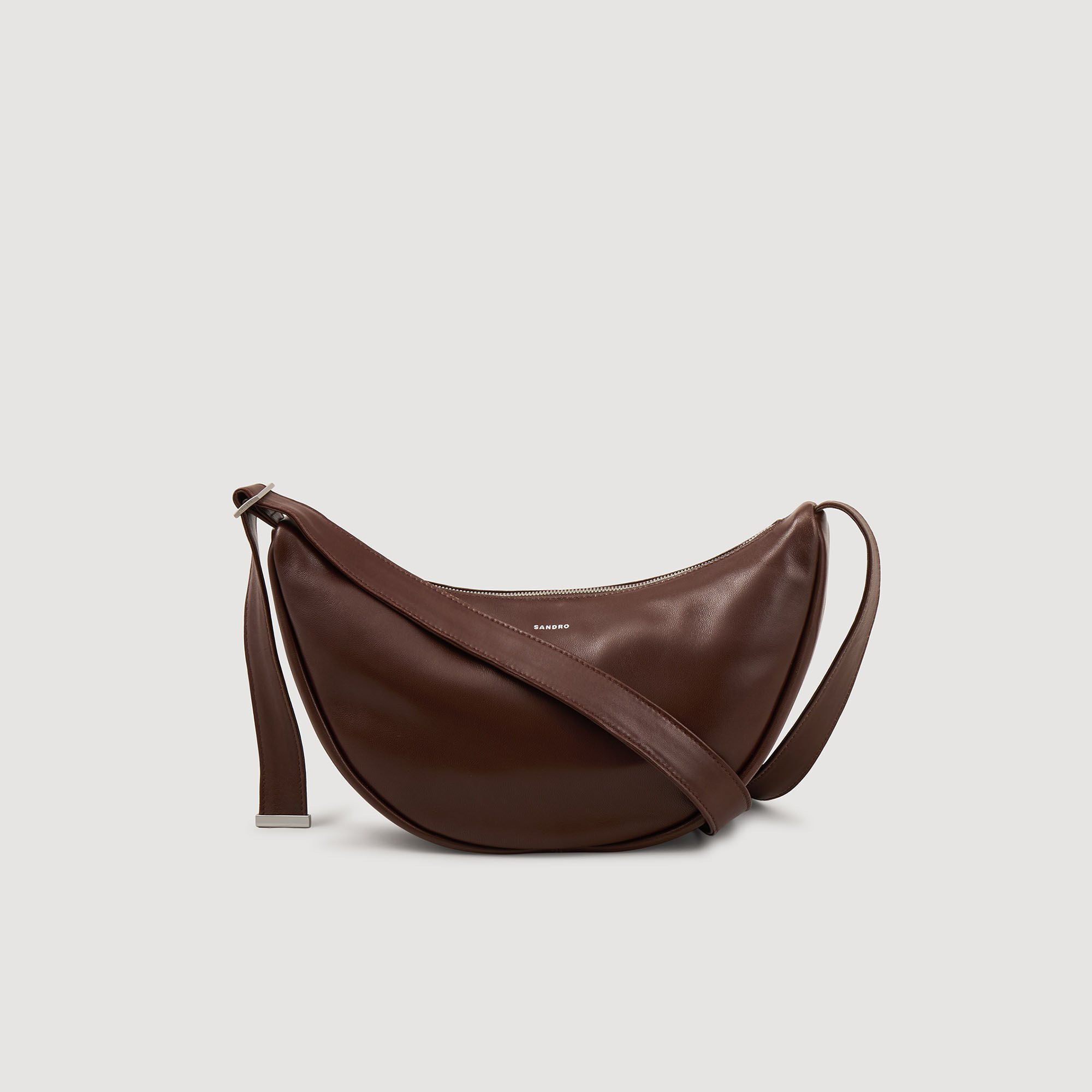 SMALL LEATHER HOBO BAG - 6