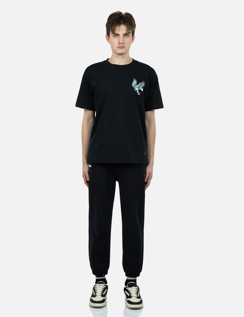 EVISU BROCADE KAMON APPLIQUÉ SWEATPANTS outlook