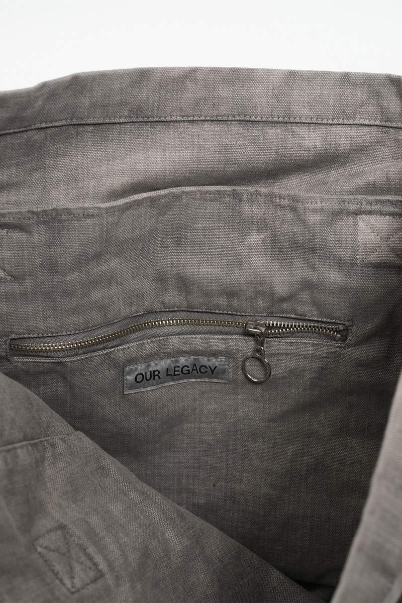 Flight Tote Bag Attic Carbon Wash Canvas 5