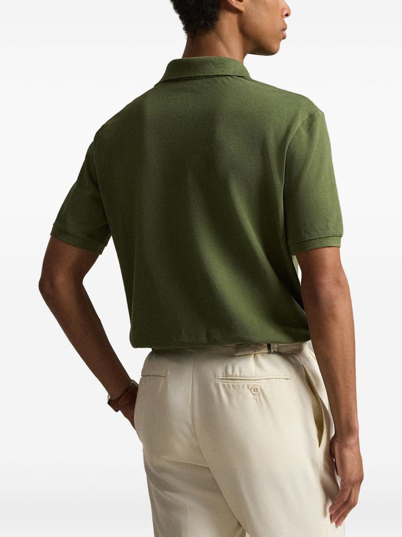 embroidered triple-pony polo shirt 4