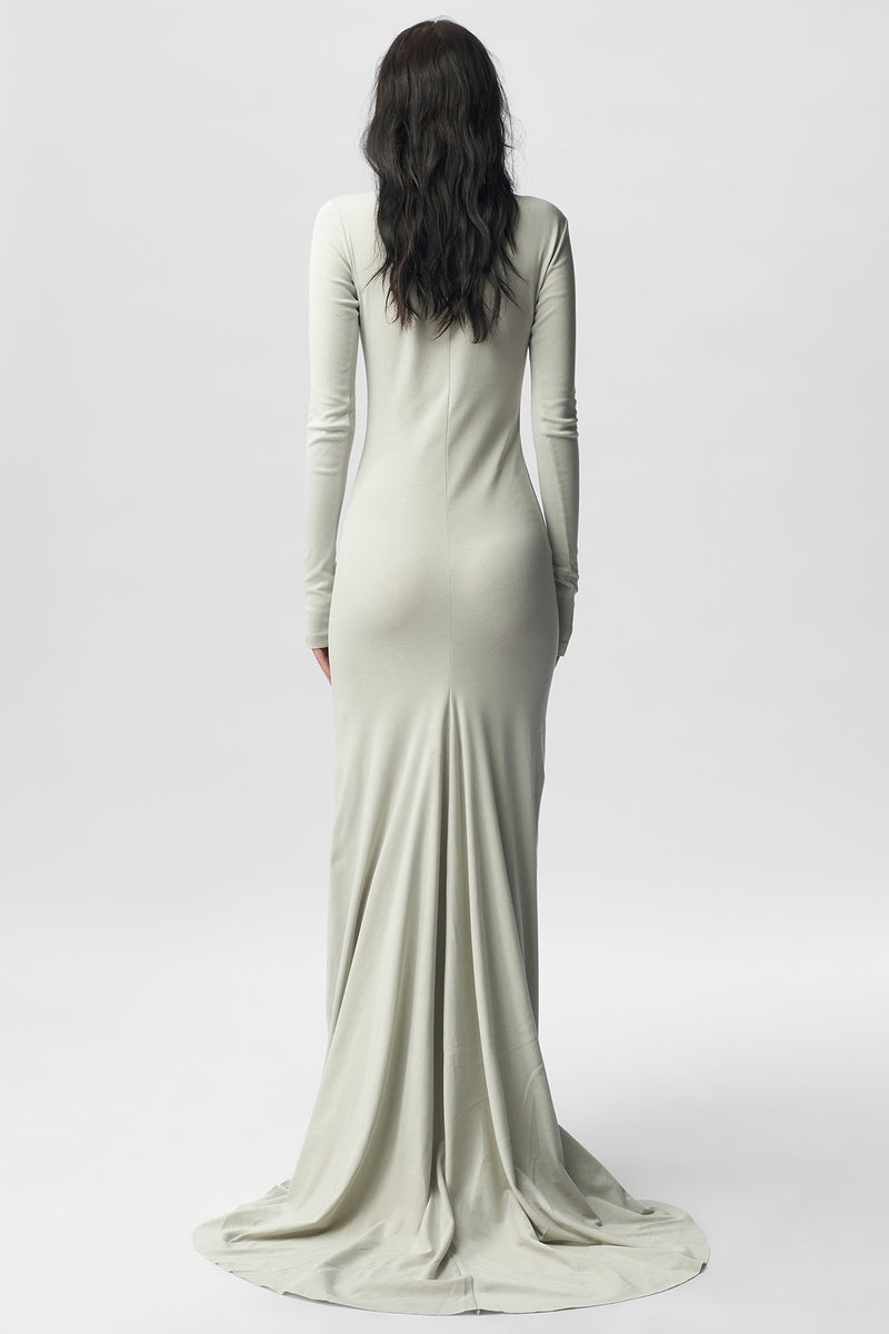 Jesse long sleeve x-long flared dress