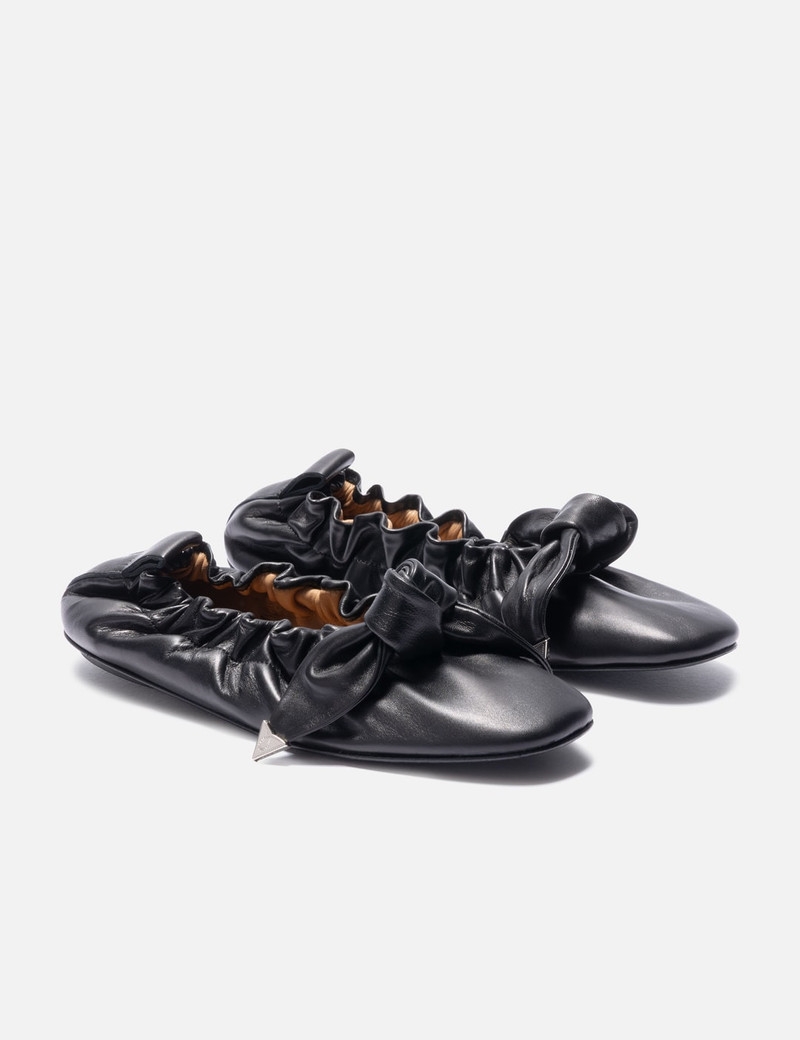 BLACK SOFT LEATHER BALLET 4