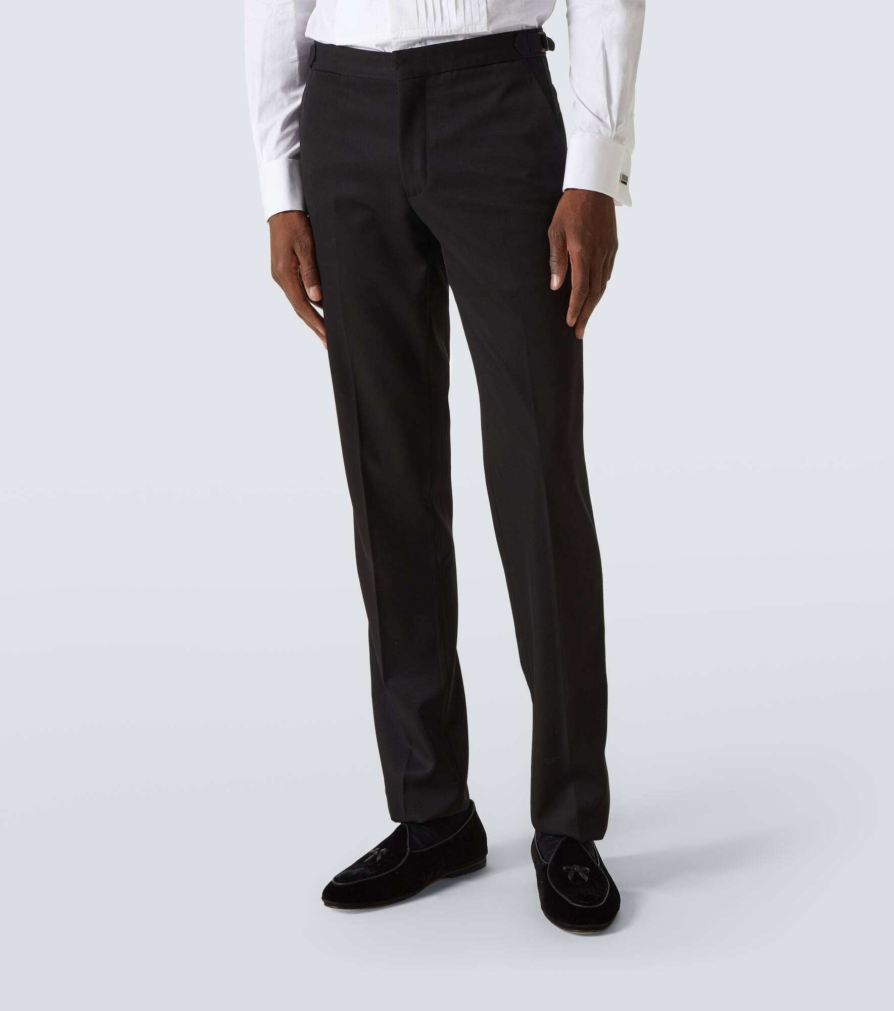 Luca wool tuxedo pants - 3