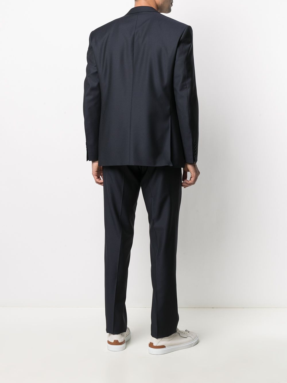 single-breasted wool suit - 4
