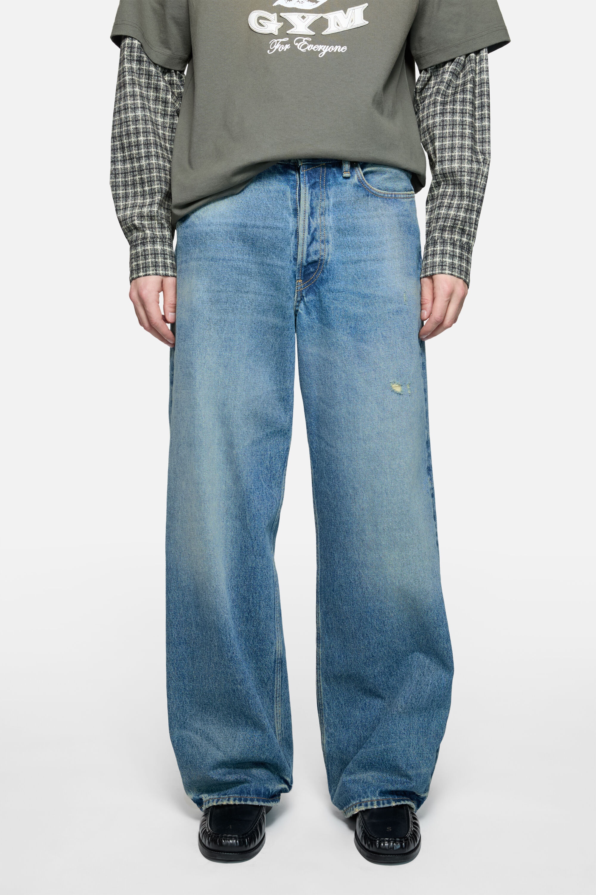 Baggy fit jeans - 1981 - Mid blue - 3