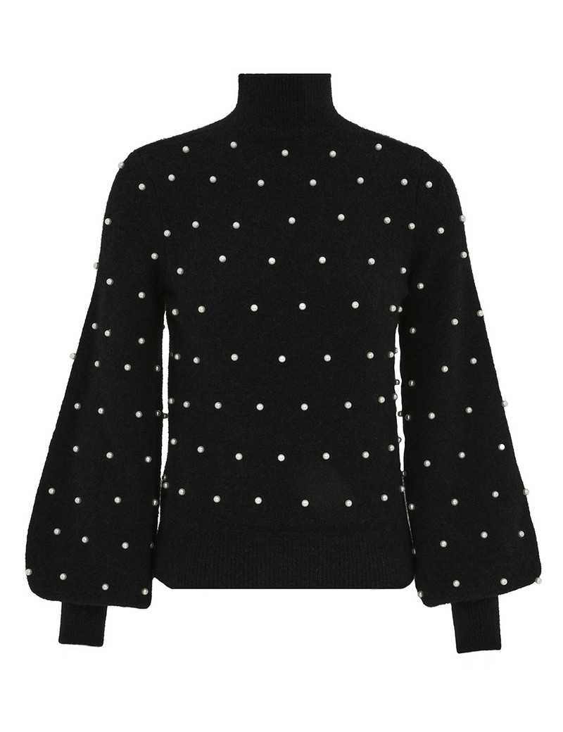 CRUSH BEADED SWEATER 1