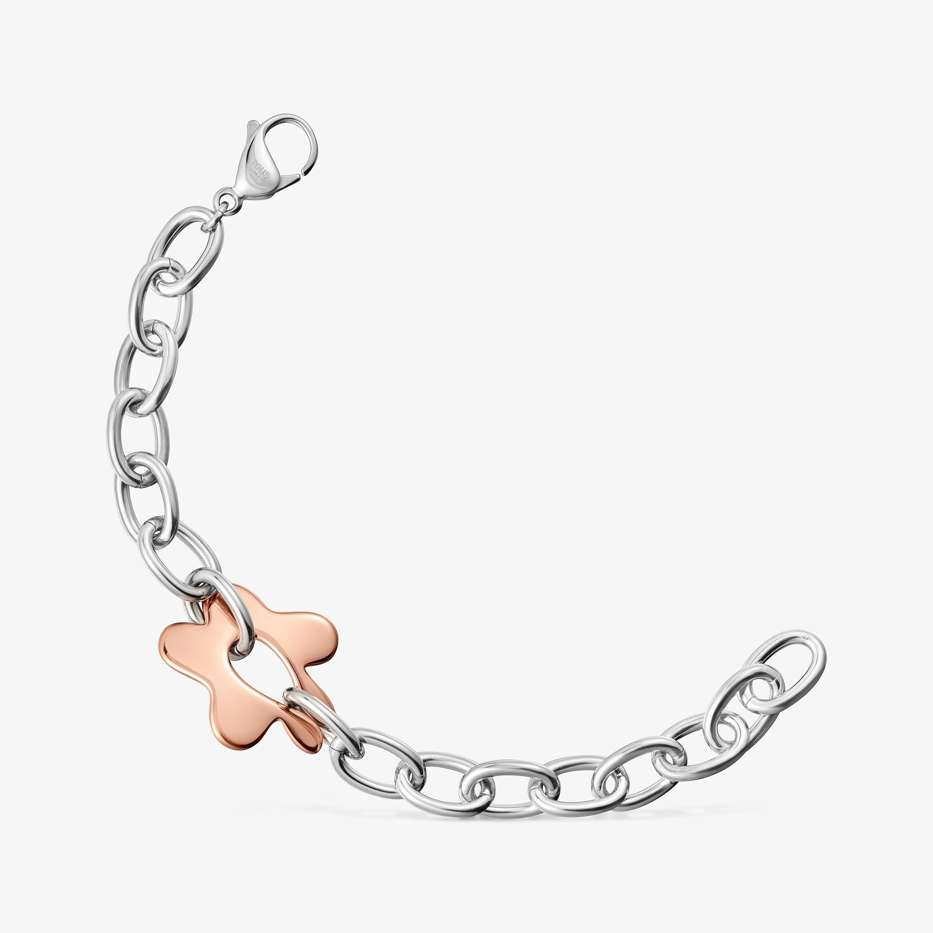 Steel flower Bracelet TOUS Strain - 1